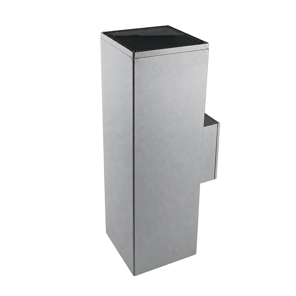 Aluminium E27 Wall Light - IP44, 120 × 185 × 400mm — white background