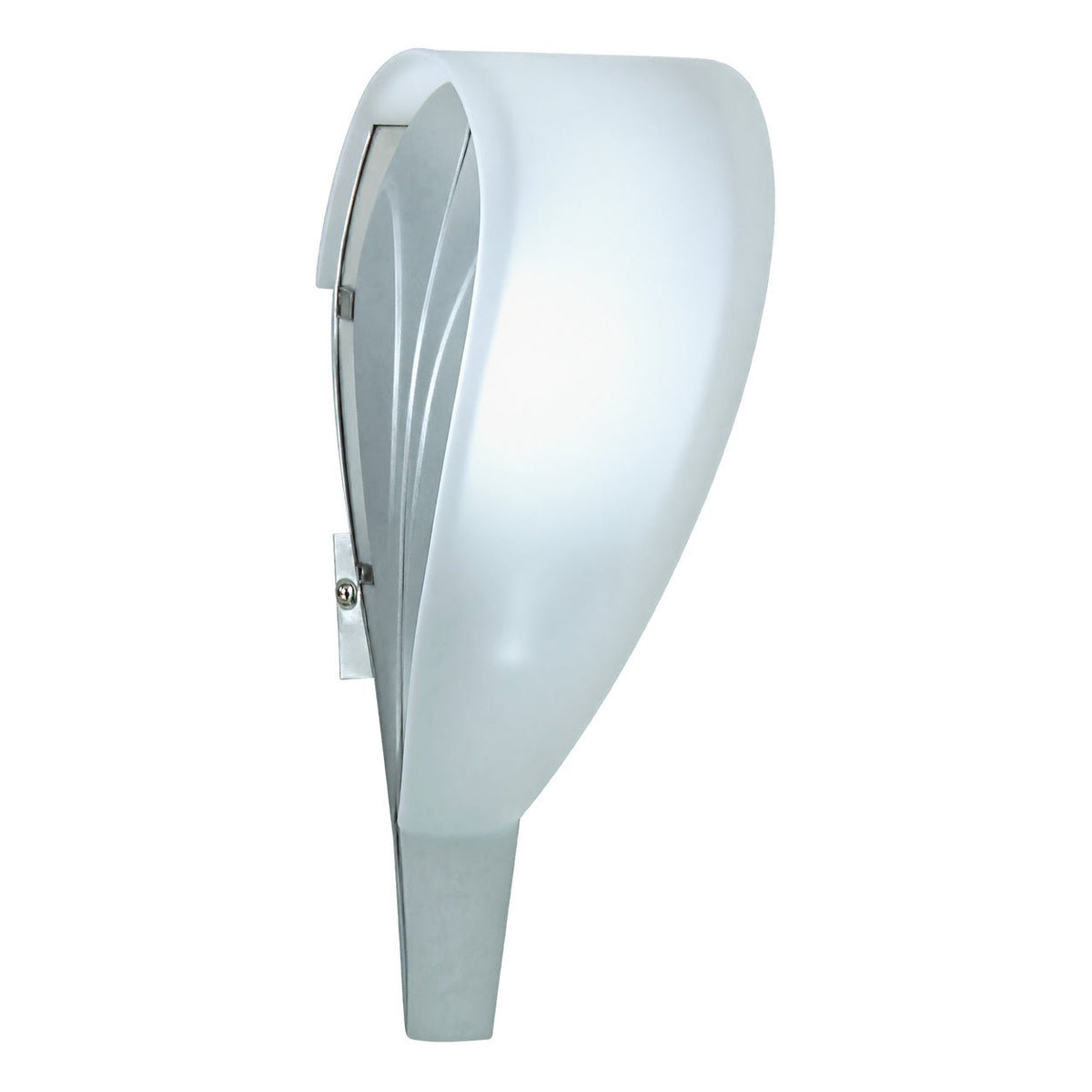 Aluminium Wall-Mounted Light Fitting - 330mm — white background