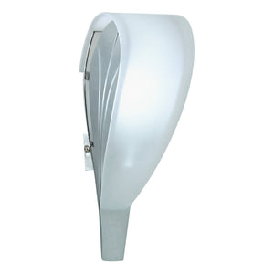 Aluminium Wall-Mounted Light Fitting - 330mm — white background