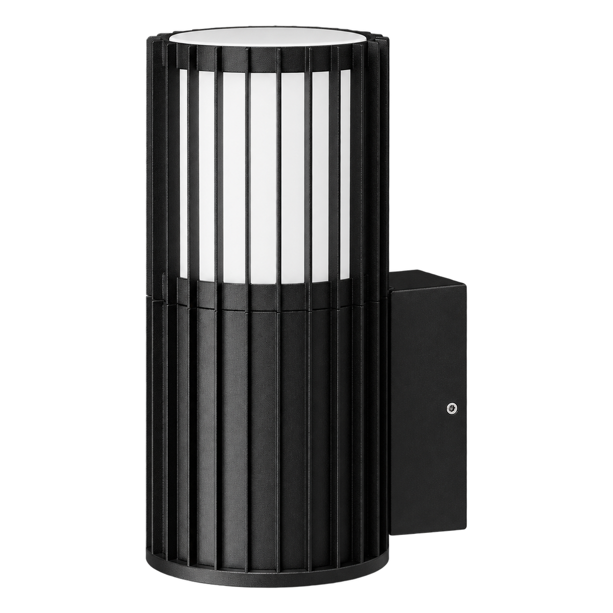 Black Paso Solo Up & Down Wall Light — transparent background