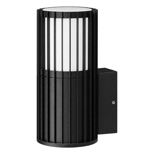 Black Paso Solo Up & Down Wall Light — transparent background