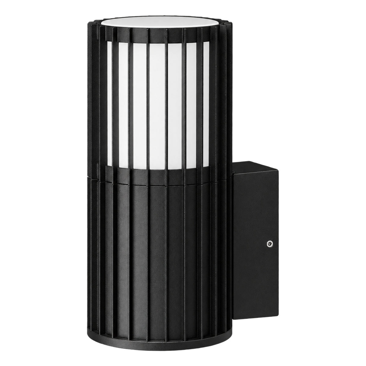 Black Paso Solo Up & Down Wall Light — white background