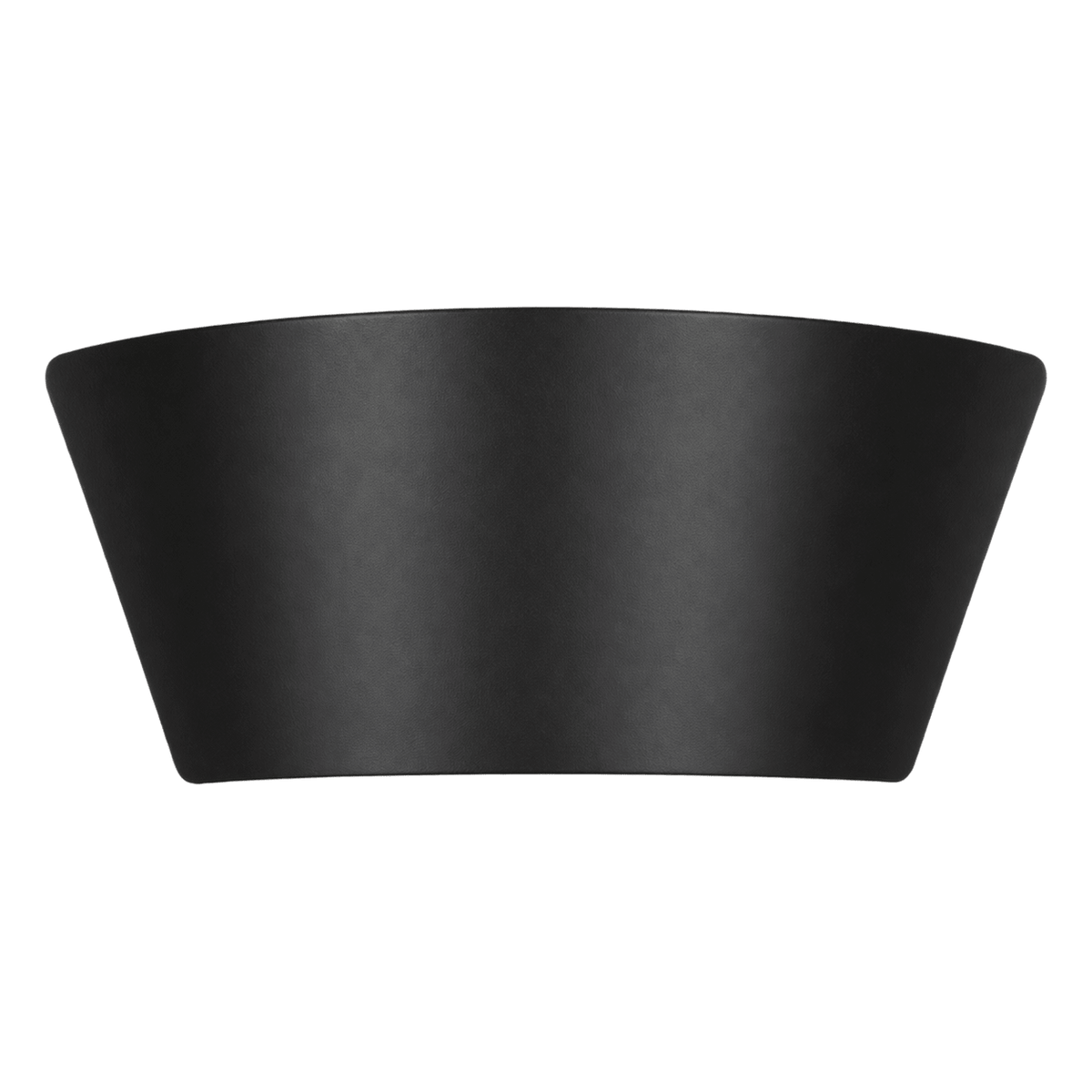 BOHO up-and-down LED wall light, matt black, transparent background