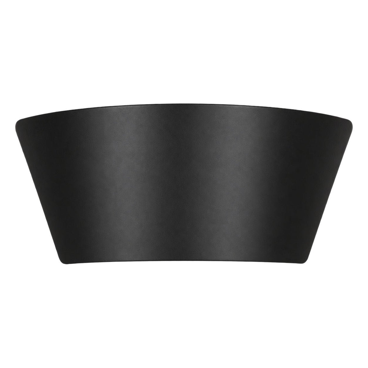 BOHO up-and-down LED wall light, matt black, white background