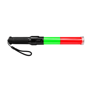 LED Traffic Baton - Red & Green product image on white background