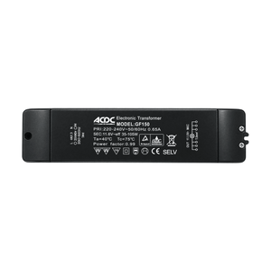 12Vac 105W Electronic Transformer product image on white background