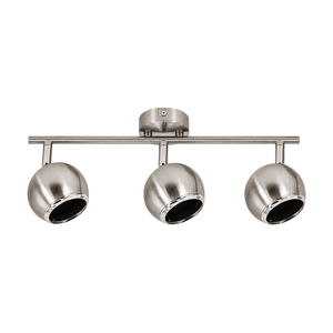 3 Light GU10 Ceiling Fitting product image on white background