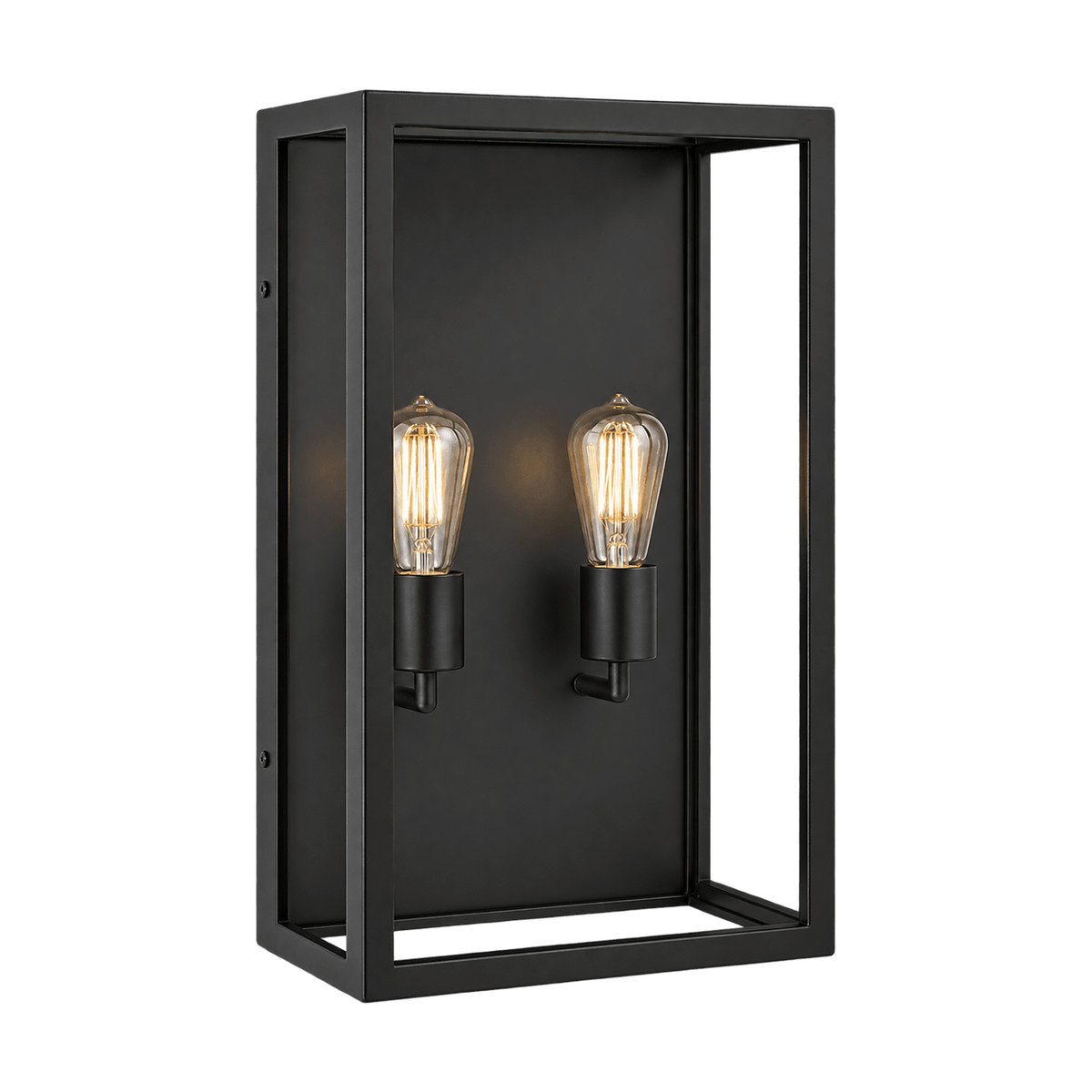 Twin Extra Large Outdoor Wall Light product image on transparent background
