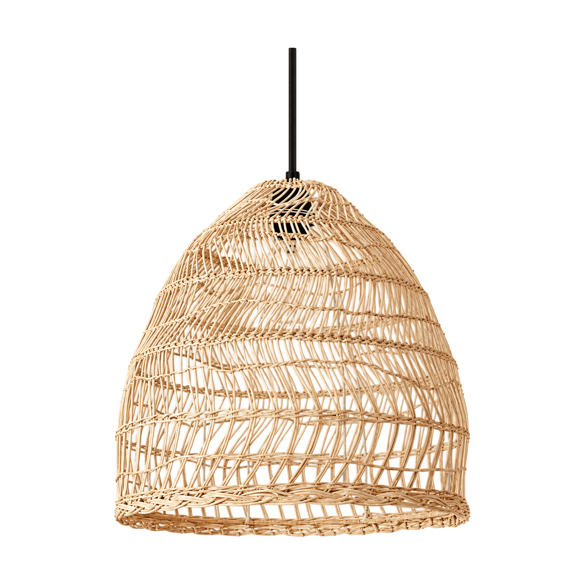 Rattan Pendant 400 product image on transparent background