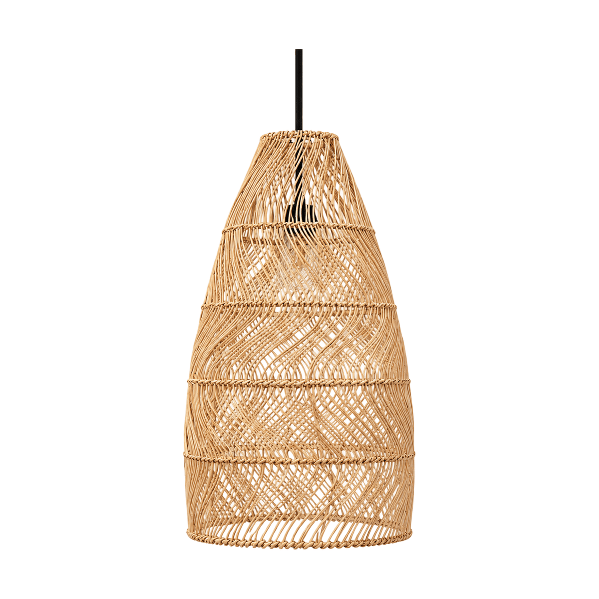 Rattan Pendant 280 product image on white background