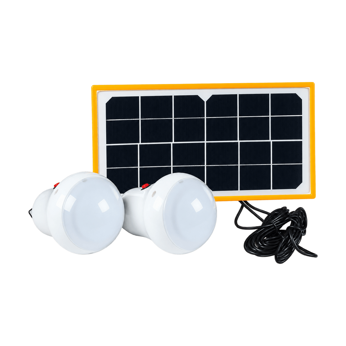 Transparent background catalog image of Portable Solar 2 Light Kit
