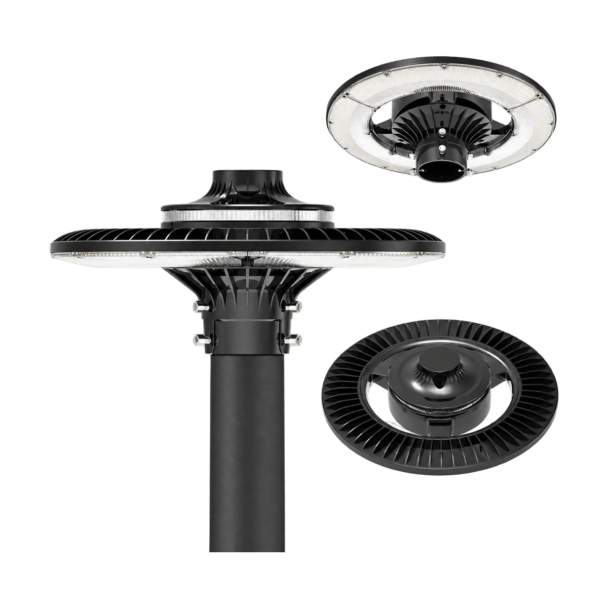 Transparent background catalog image of Orbit 120W LED Post Lamp