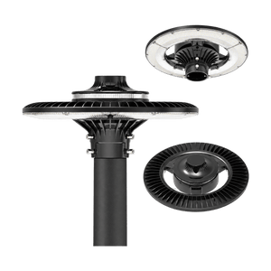 Transparent background catalog image of Orbit 120W LED Post Lamp
