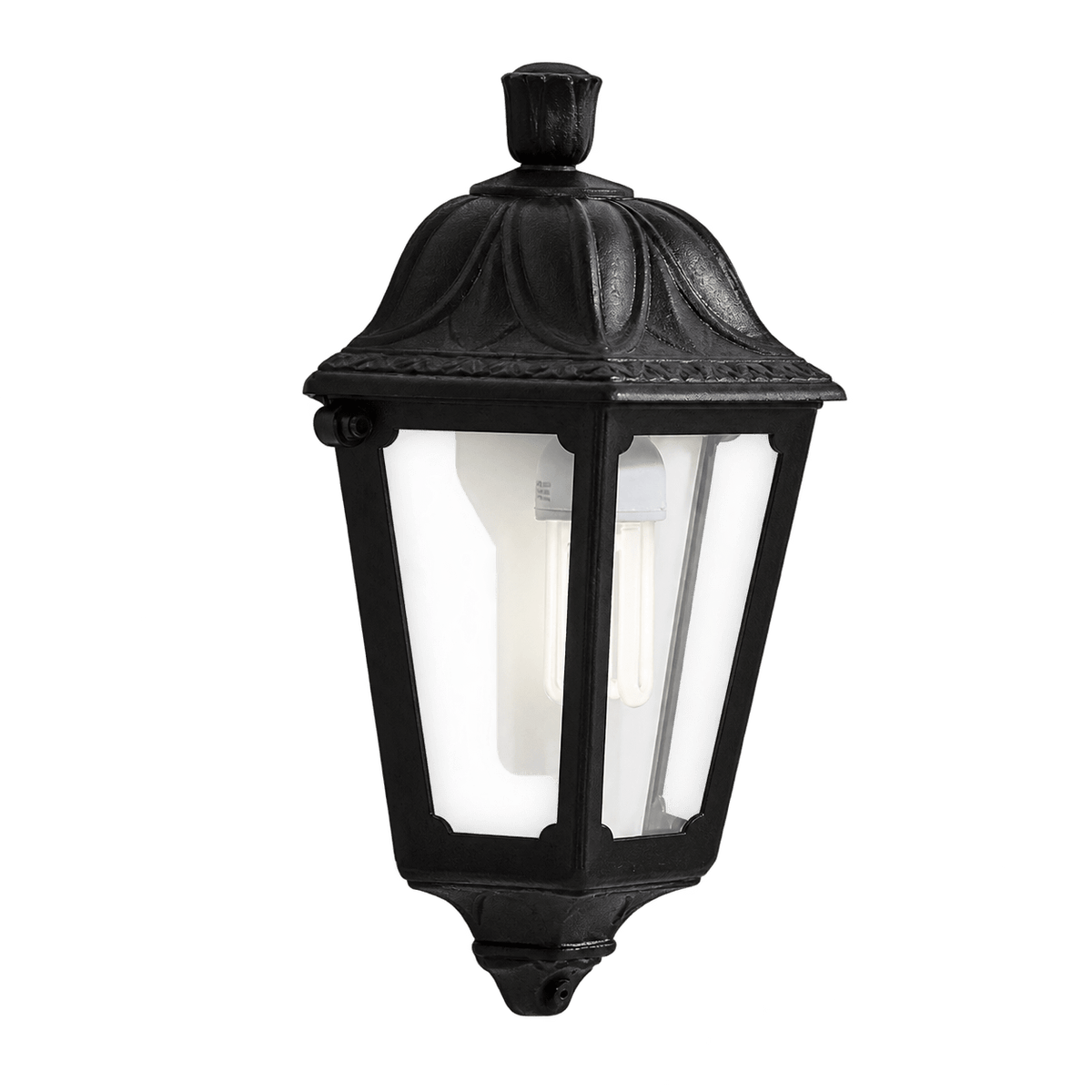 Fumagalli Coastal - Iesse Wall Light - Black on transparent background, product image