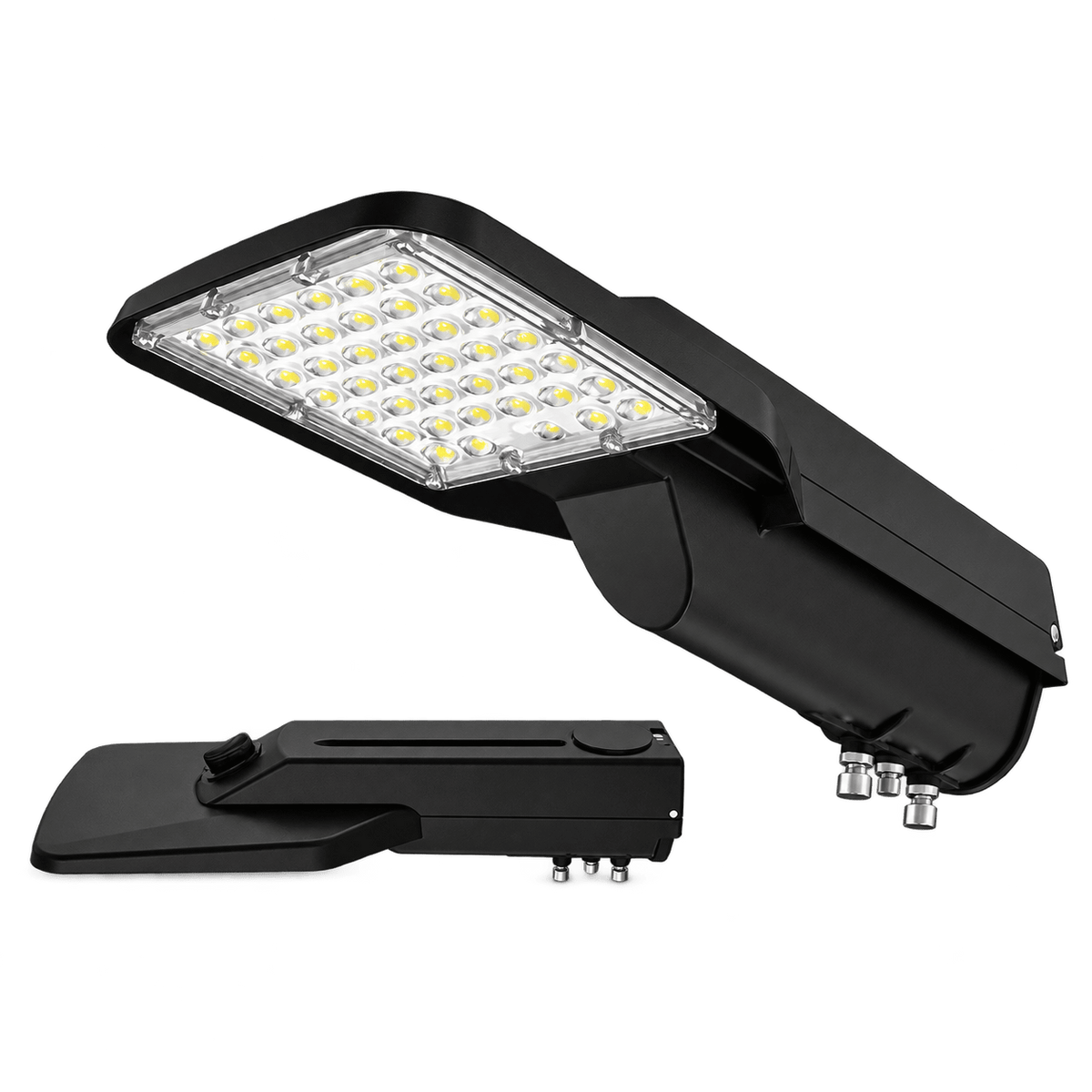 Strada 100W LED Street Light - Cool White (4000K) — transparent background