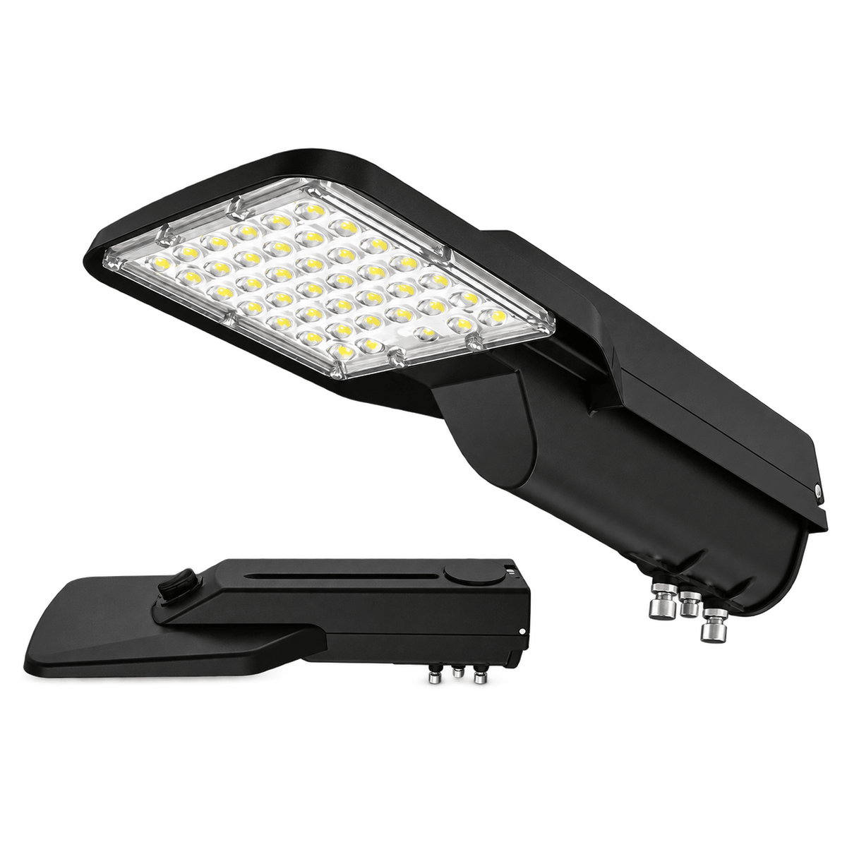 Strada 100W LED Street Light - Cool White (4000K) — white background