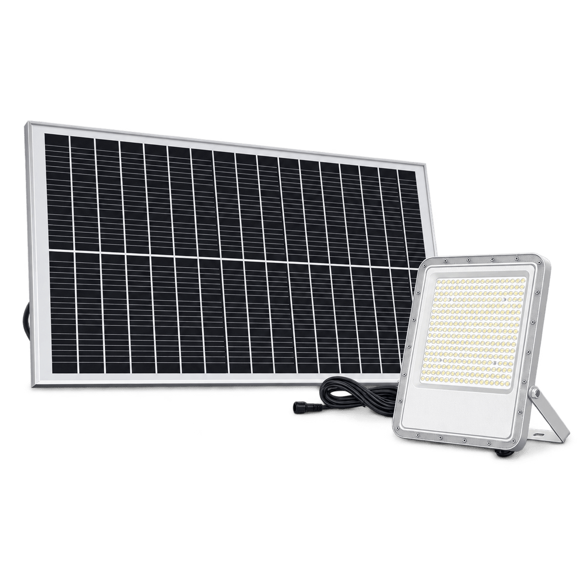 Karu 500W LED Solar Floodlight - 6000K — transparent background