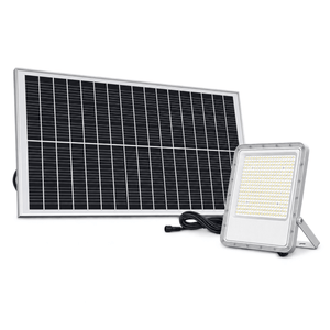 Karu 500W LED Solar Floodlight - 6000K — white background