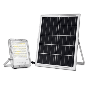 Karu 100W LED Solar Floodlight - 6000K — transparent background