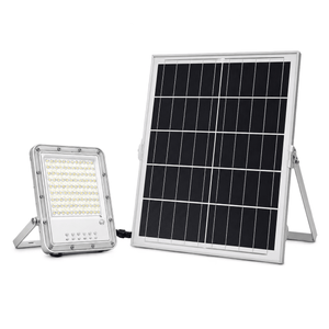 Karu 100W LED Solar Floodlight - 6000K — white background