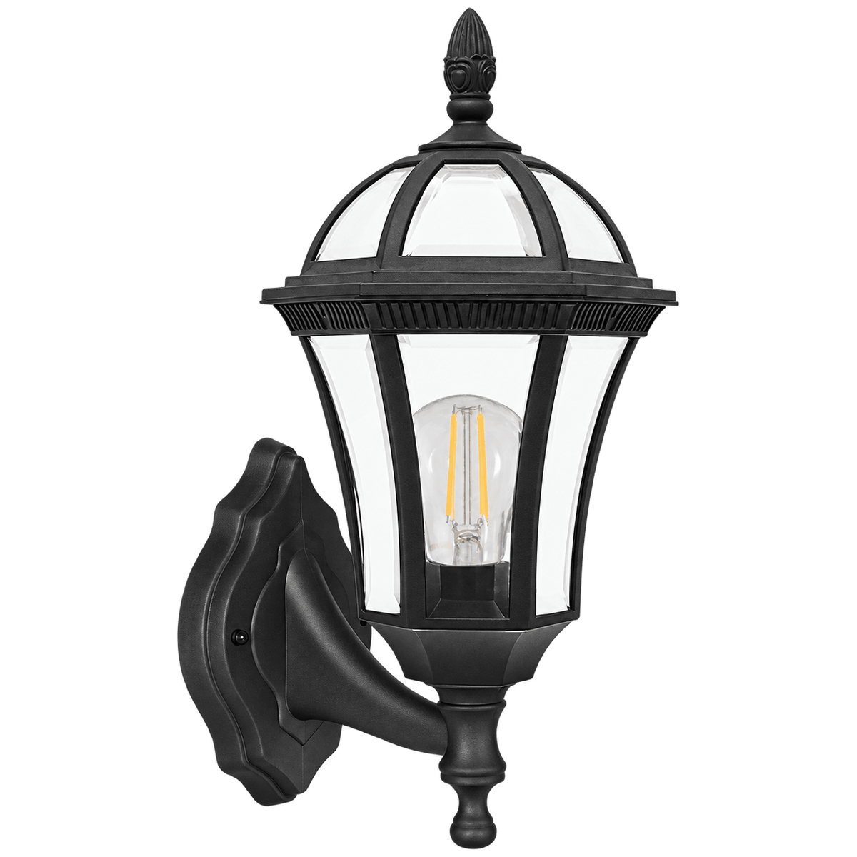 Eclipse 6 Panel Wall Light - Coastal — transparent background