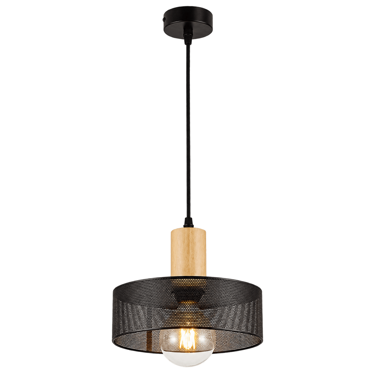 Enid Pendant Light on transparent background, product image