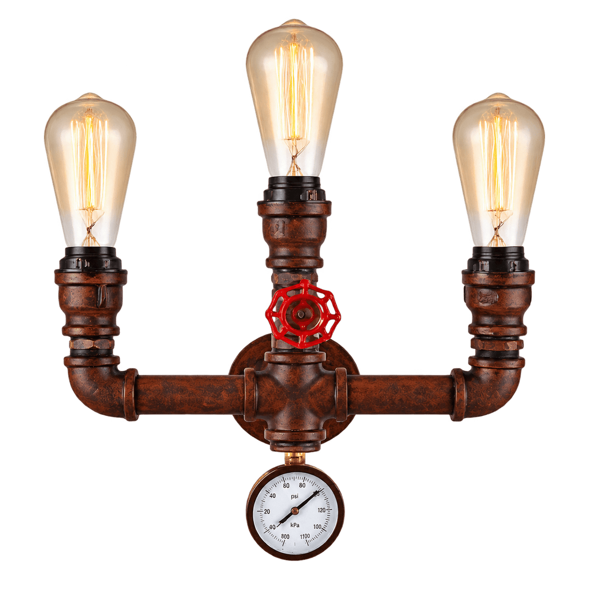 Steam 3L Indoor Wall Light on transparent background