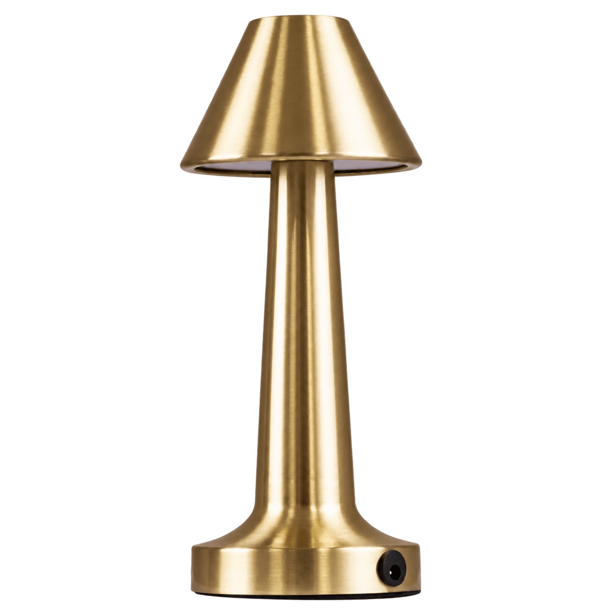 Molly Rechargeable Desk Lamp - Gold — white background