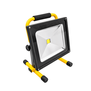 100W Rechargeable Portable LED Worklight on transparent background