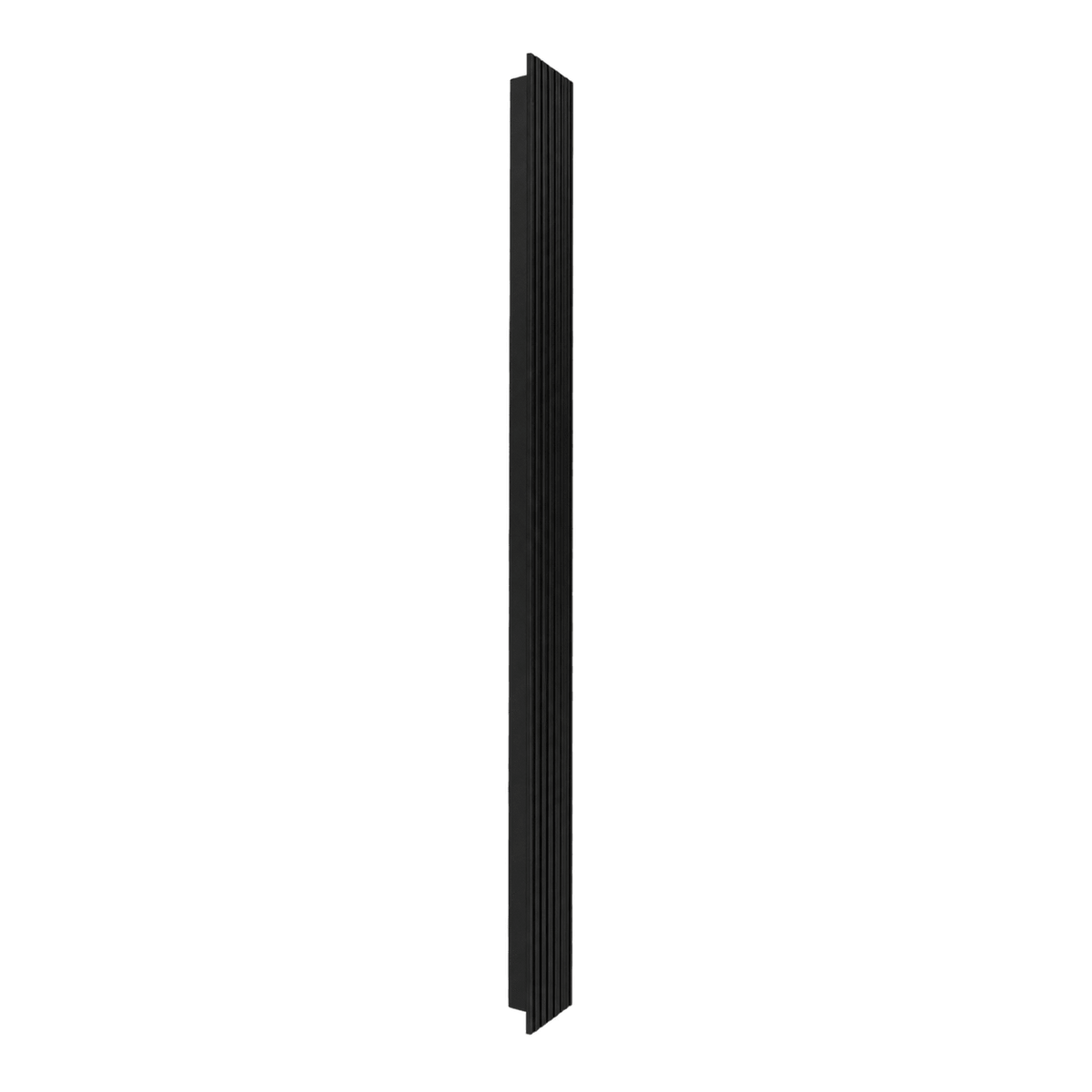 Silhouette Outdoor Linear Wall Light on transparent background