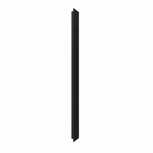 Silhouette Outdoor Linear Wall Light on white background