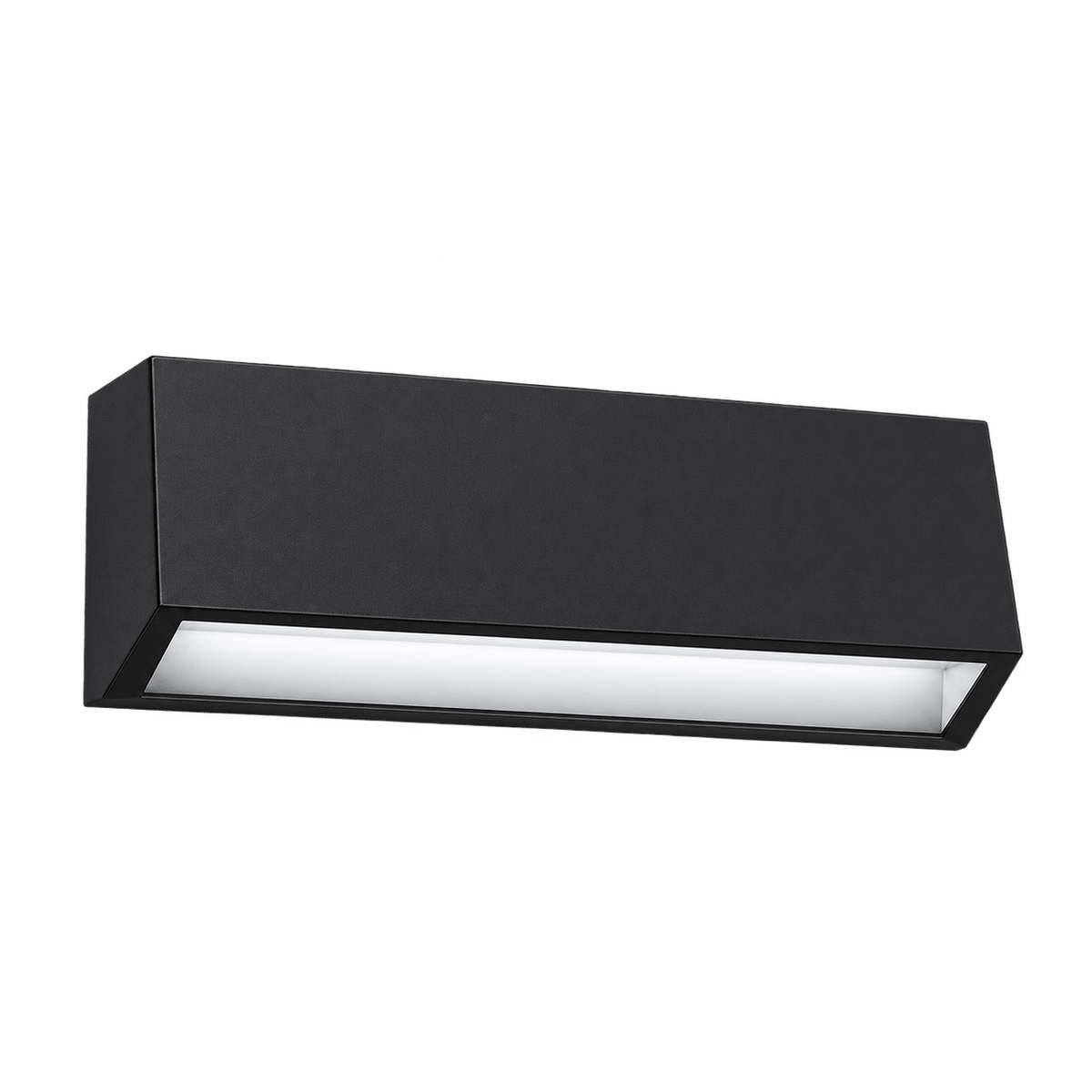 Julia CCT Surface Mount Footlight - Black — transparent background