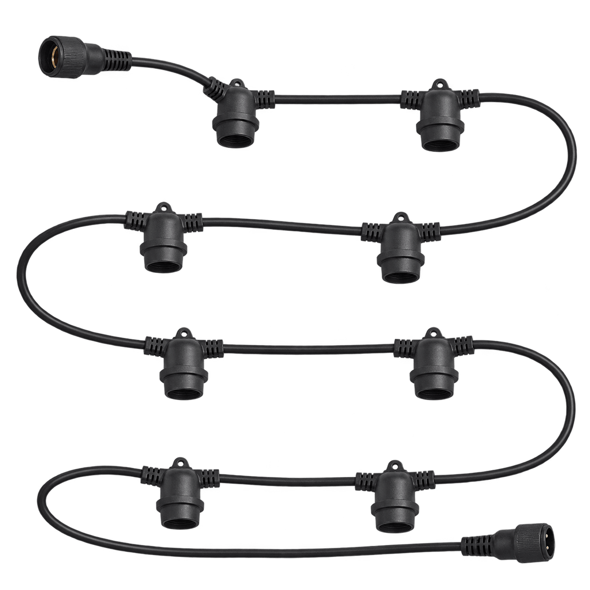 5 Meter Connectable Festoon Light Cable (excluding bulbs) — transparent background