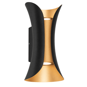 Titania Outdoor LED Wall Light — white background
