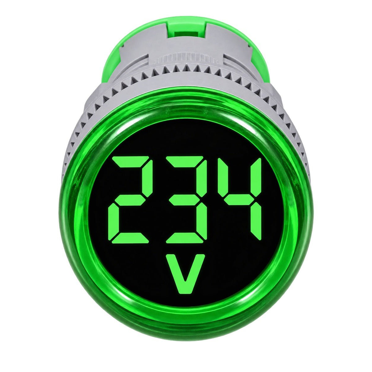 AC50 250–450V AC Voltage Display Meter – Green — white background