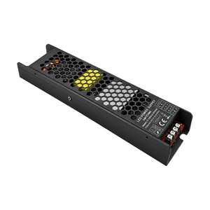 LED Power Supply - 12Vdc 400W - Surge Protected / Slim Design on a white background