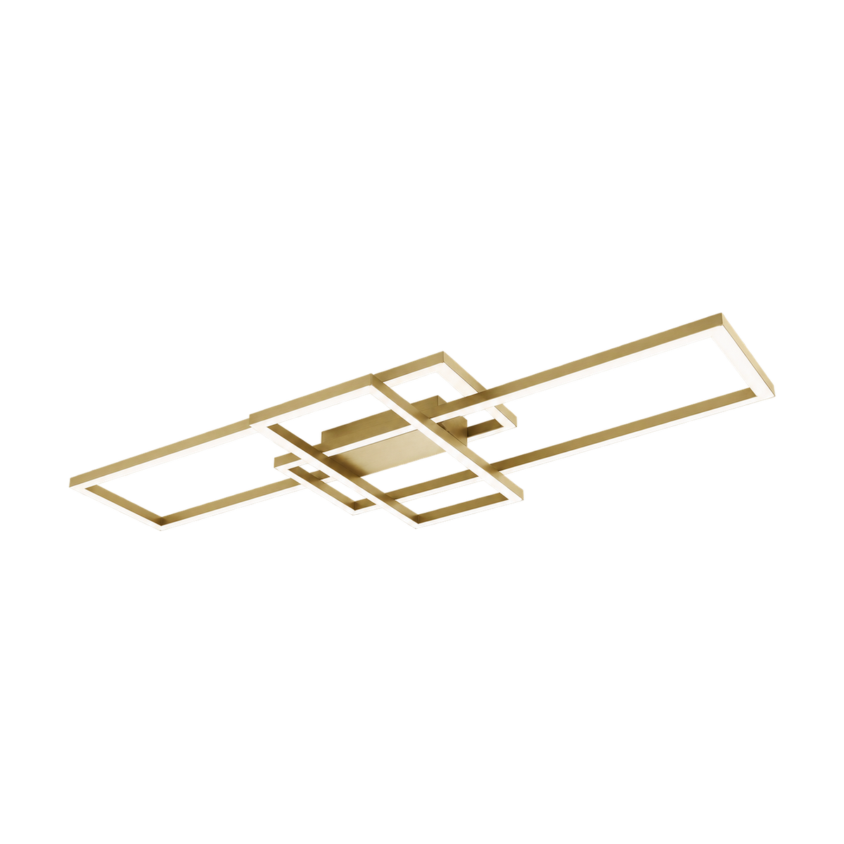 Enigma Dimmable LED Ceiling Light - Black on a transparent background