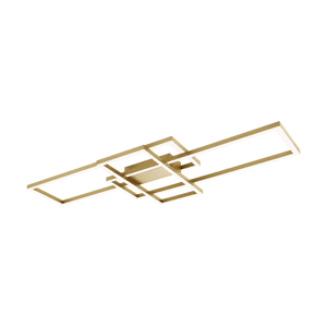 Enigma Dimmable LED Ceiling Light - Black on a transparent background