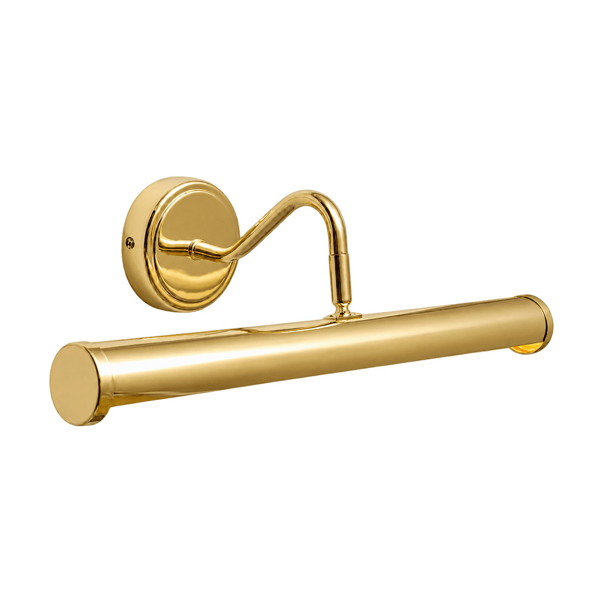 Cullinan Picture / Mirror Wall Light - Brass on a transparent background