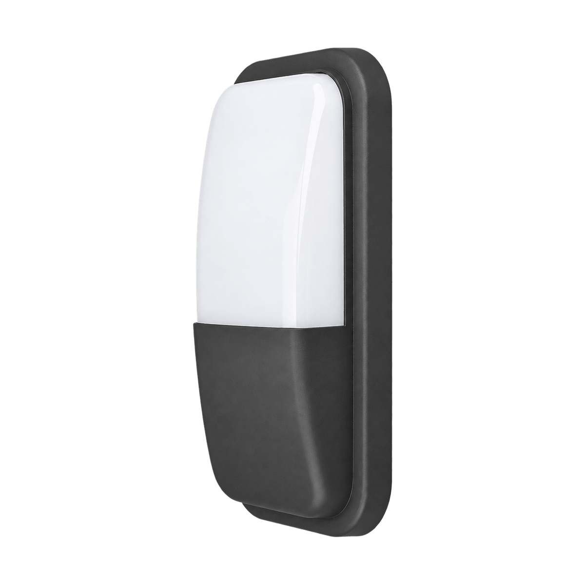 Coastal Vertical Eye-Lid Outdoor LED Wall Light, transparent background