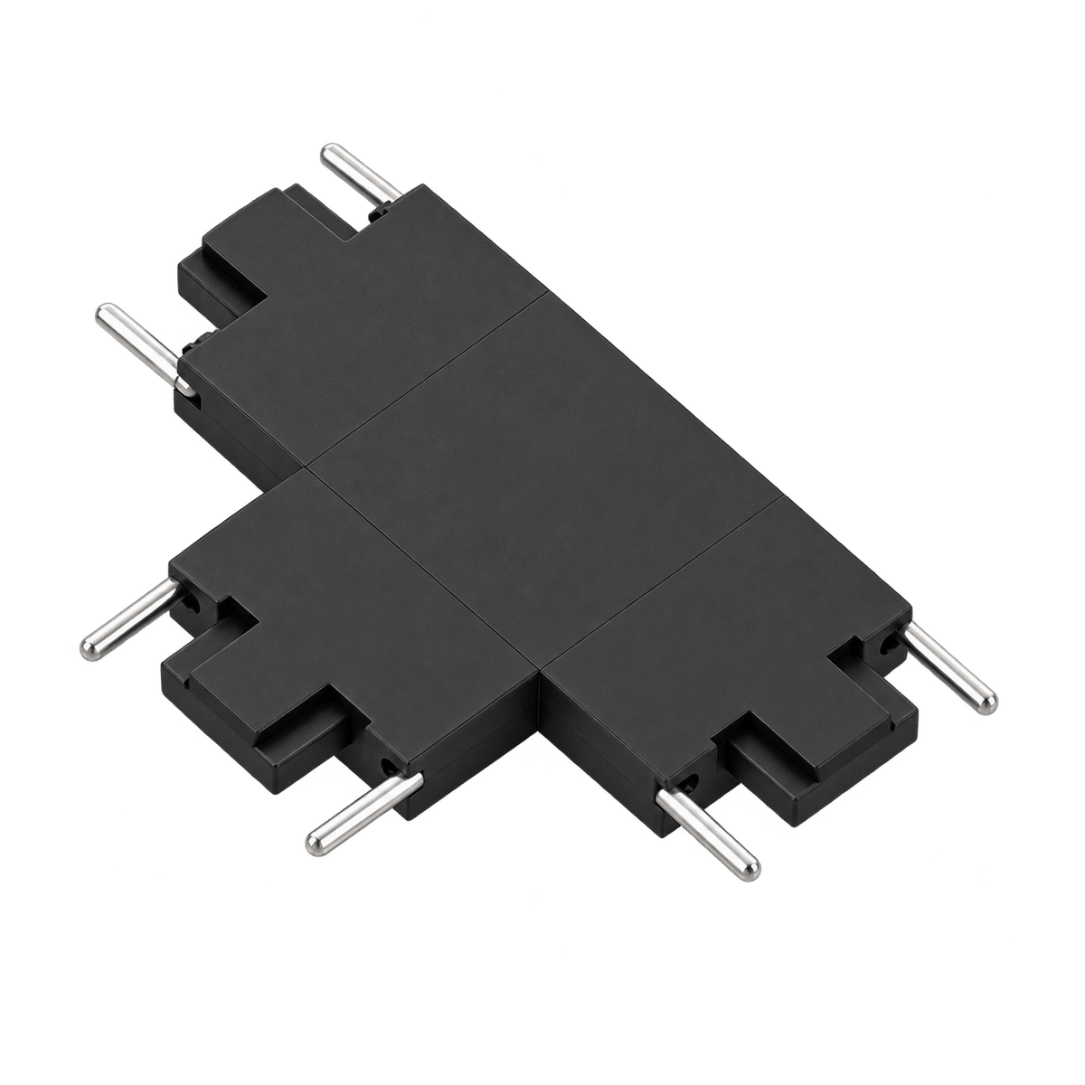 Magnetic Track Light System - Track Connector T-Shape — transparent background