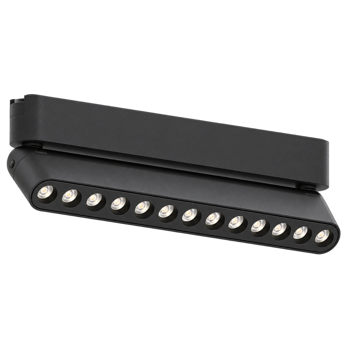 Magnetic Track Light System - 12W Rotating Grill Light — white background