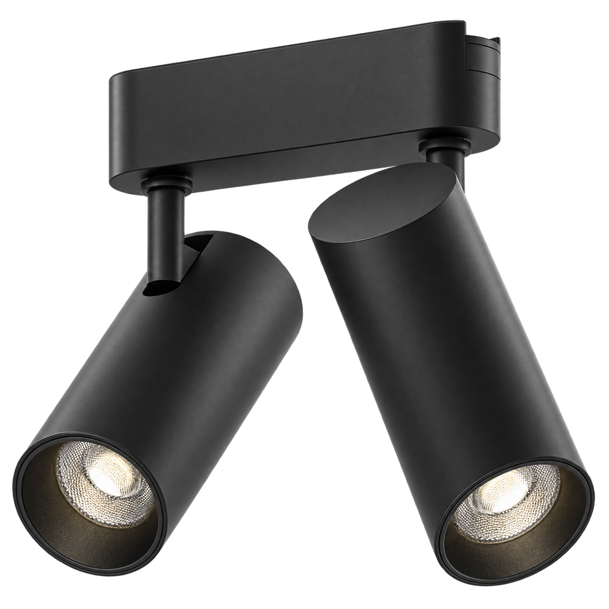 Magnetic Track Light System - Dual 12W Spot Lights — transparent background