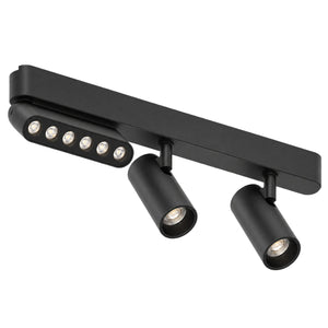 Magnetic Track Light System - 3 Light Kit — white background