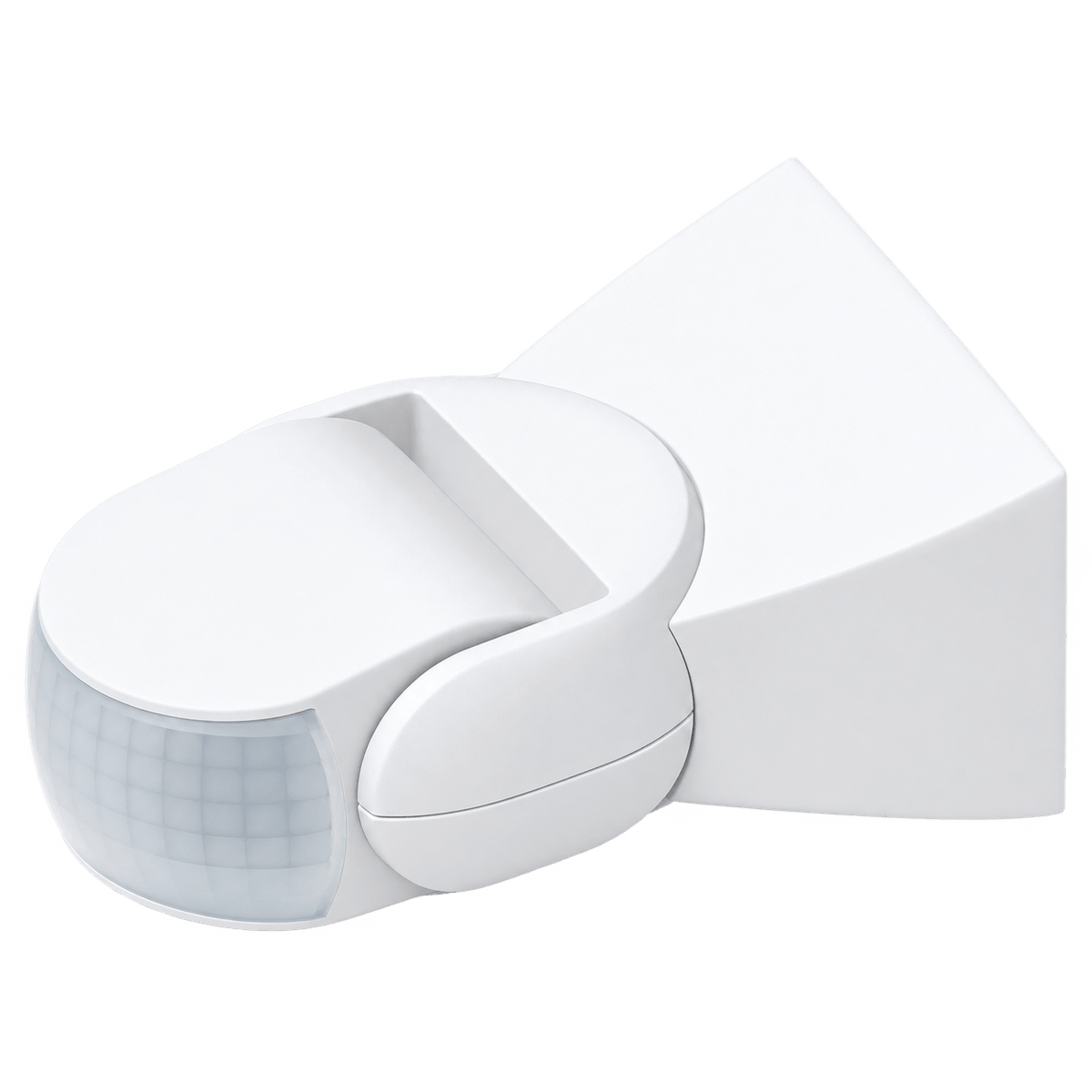 Polo White IP65 Standalone Motion Sensor — transparent background