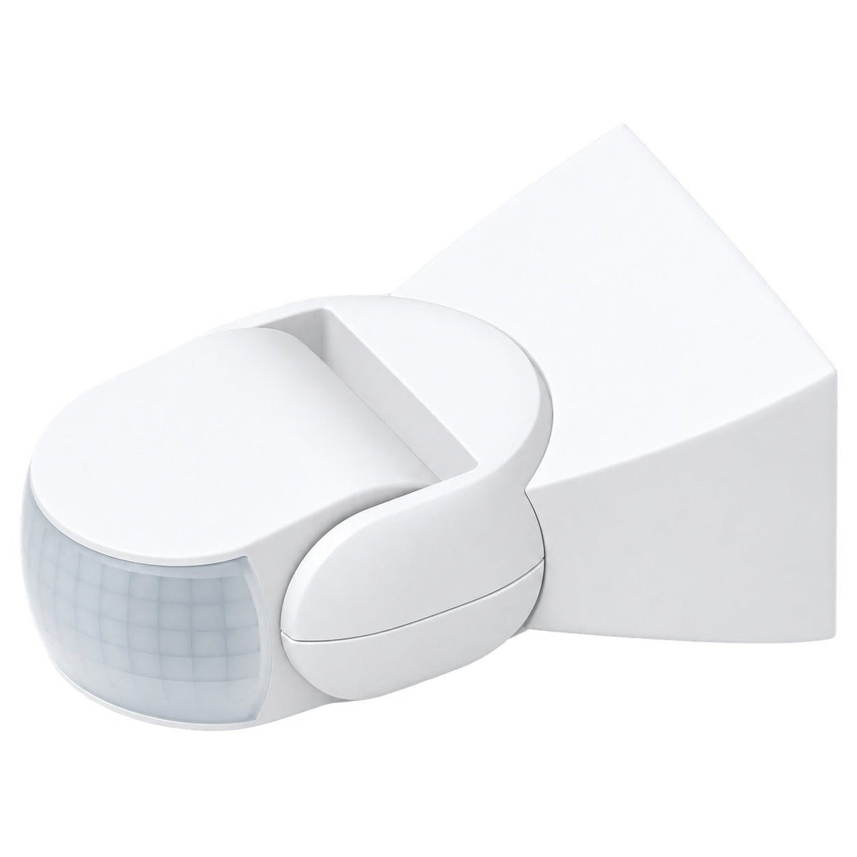Polo White IP65 Standalone Motion Sensor — white background