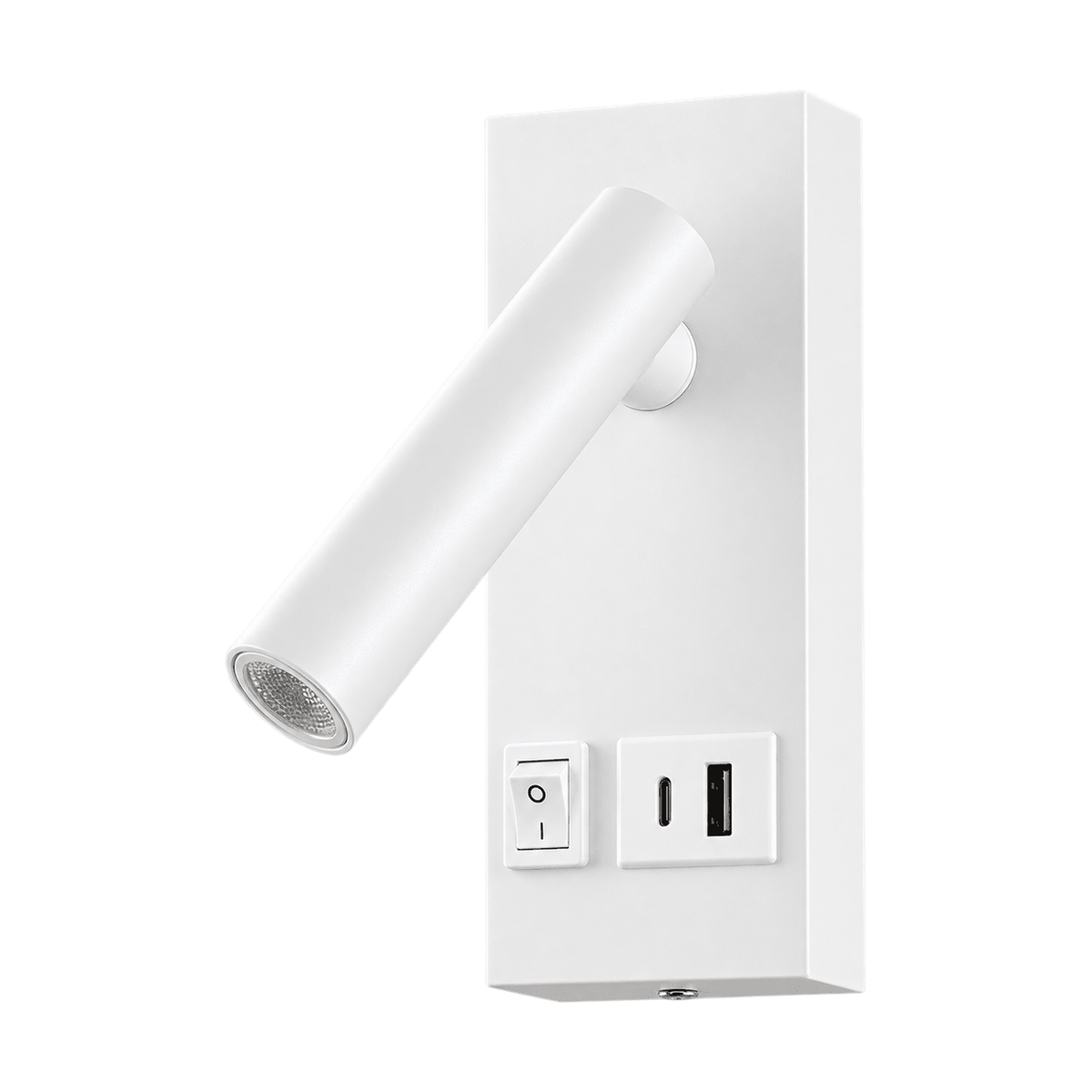 Kirk LED Reading Light - White — white background
