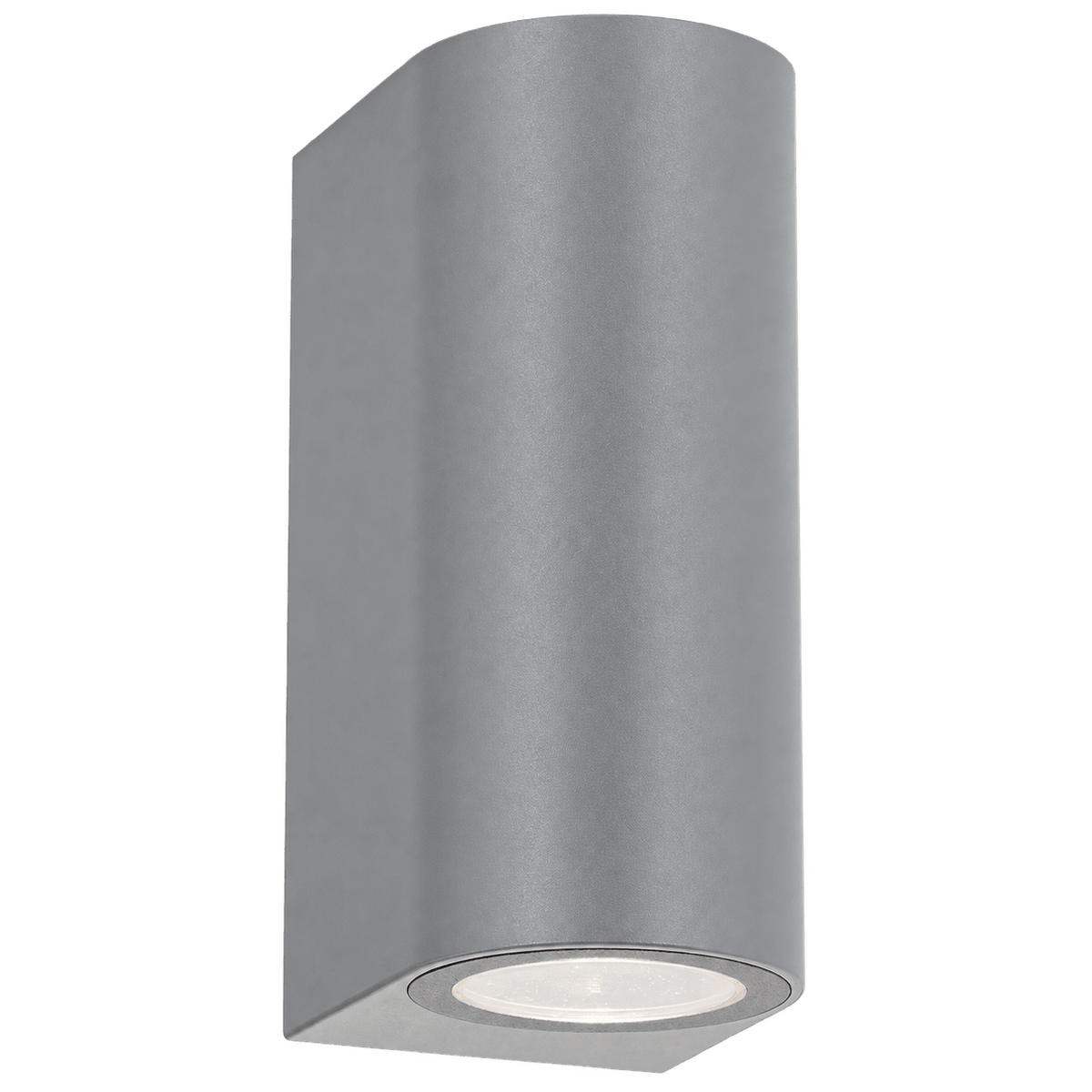 Round Up & Down Wall Light - Grey — transparent background