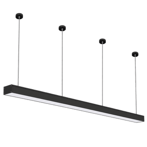 72W CCT Linear LED Pendant — transparent background
