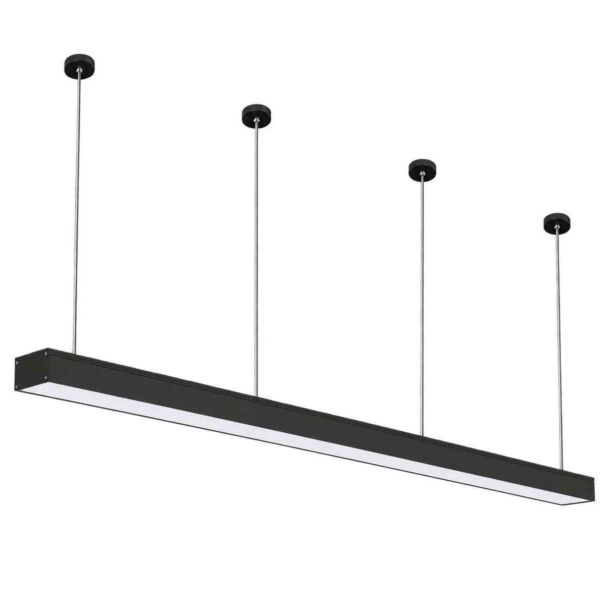 72W CCT Linear LED Pendant — white background